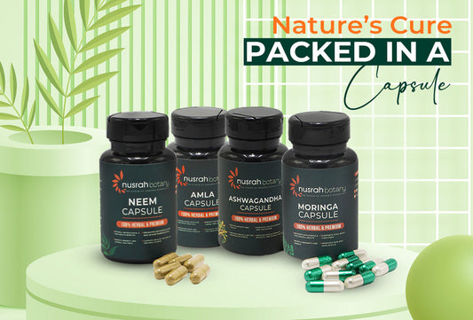 Unlocking Wellness with Nusrah Botany's Herbal Capsules