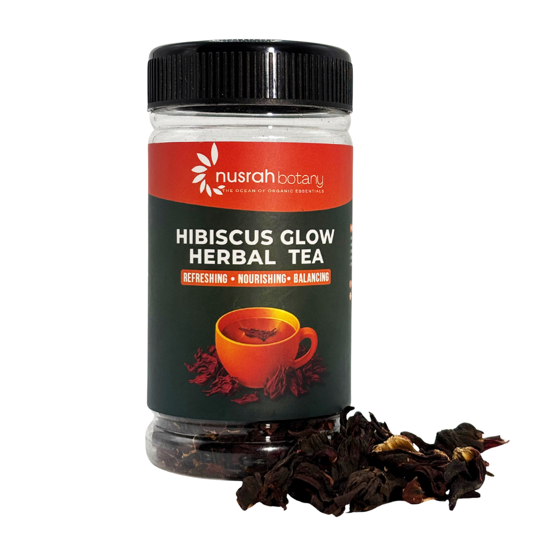Hibiscus Glow Herbal Tea