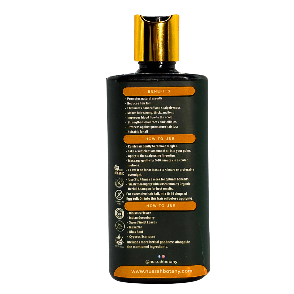 Zulfe Shine Root Strength Oil